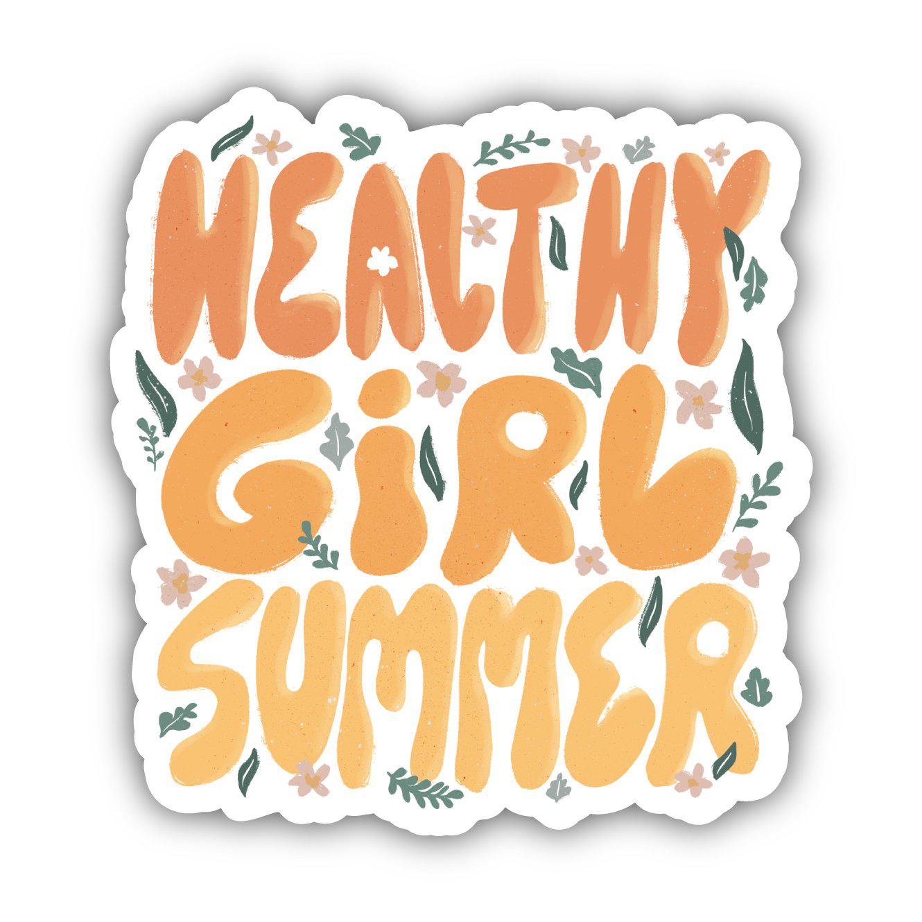  Healthy Girl Summer Sticker、mySite、elrpsem3k