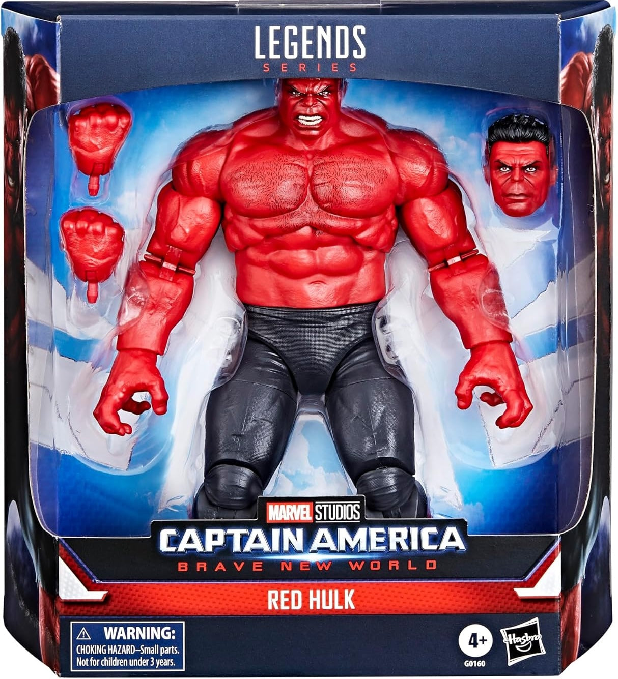 Marvel Legends Series - Red Hulk (Brave New World) - Deluxe、mySite、hgirdovlk