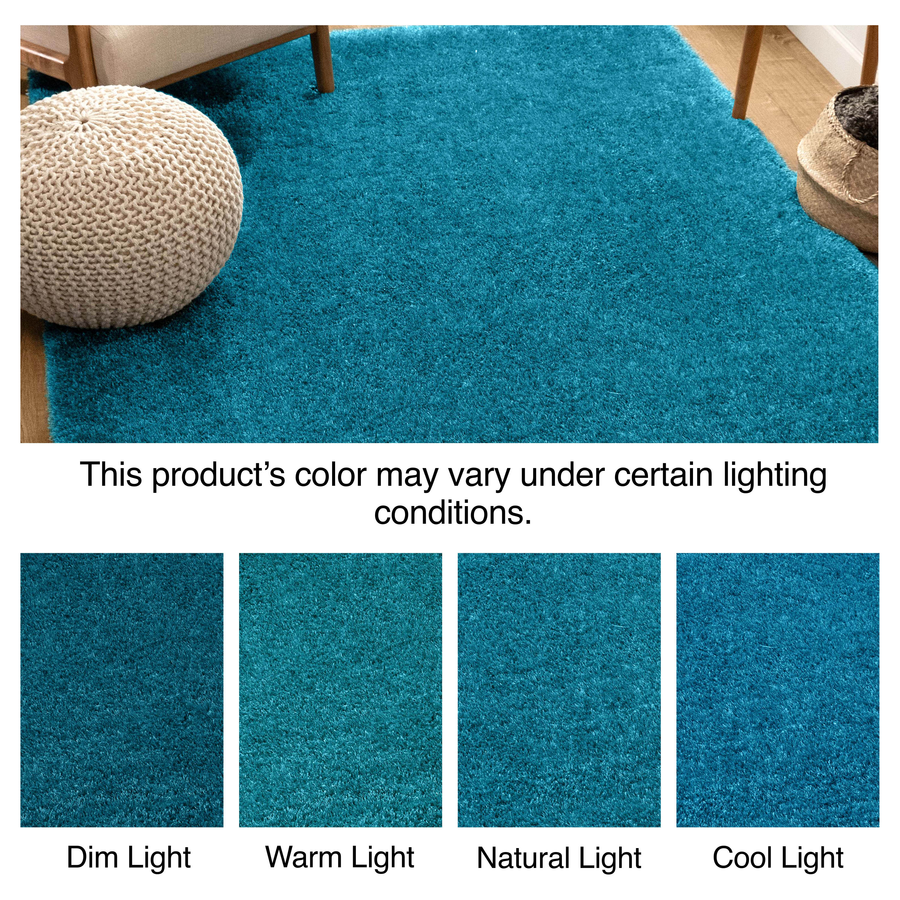 Feather Collection Liza Blue Shag Rug – Sparkly, Plush, Minimalist Glam、mySite、gigharbornorthrealestate