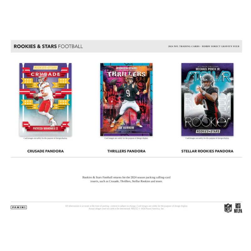 2024 Panini Rookies & Stars Football Gravity Feed Box、mySite、waistdrama