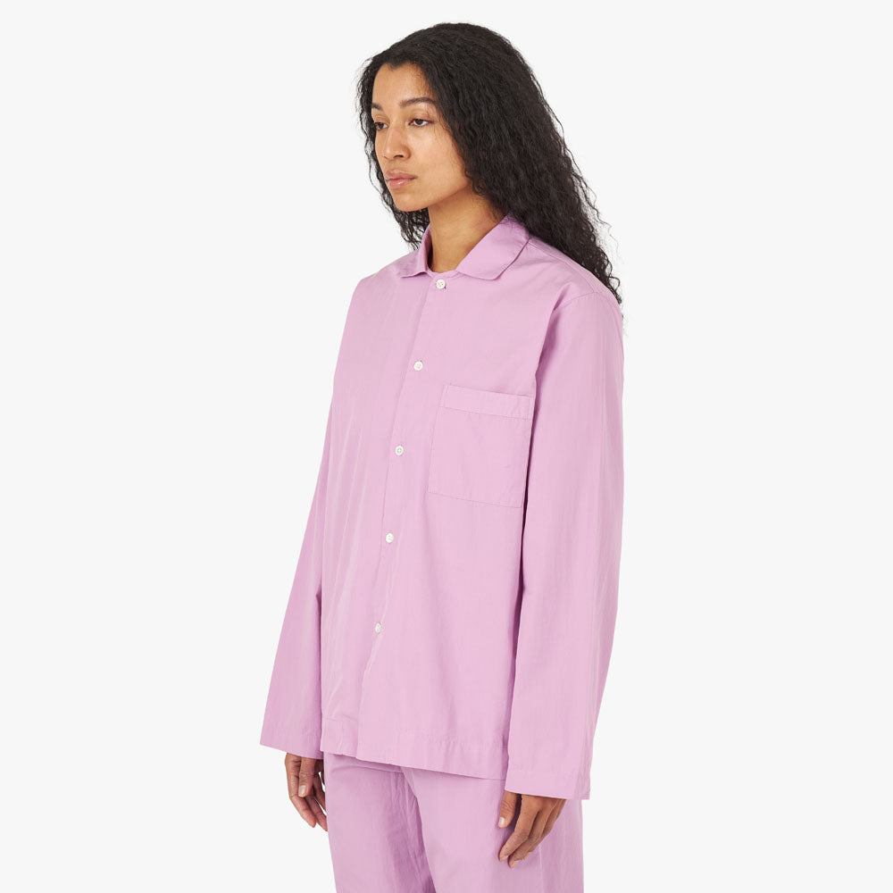  Tekla Poplin Long Sleeve Shirt / Purple Pink、mySite、merchandisen