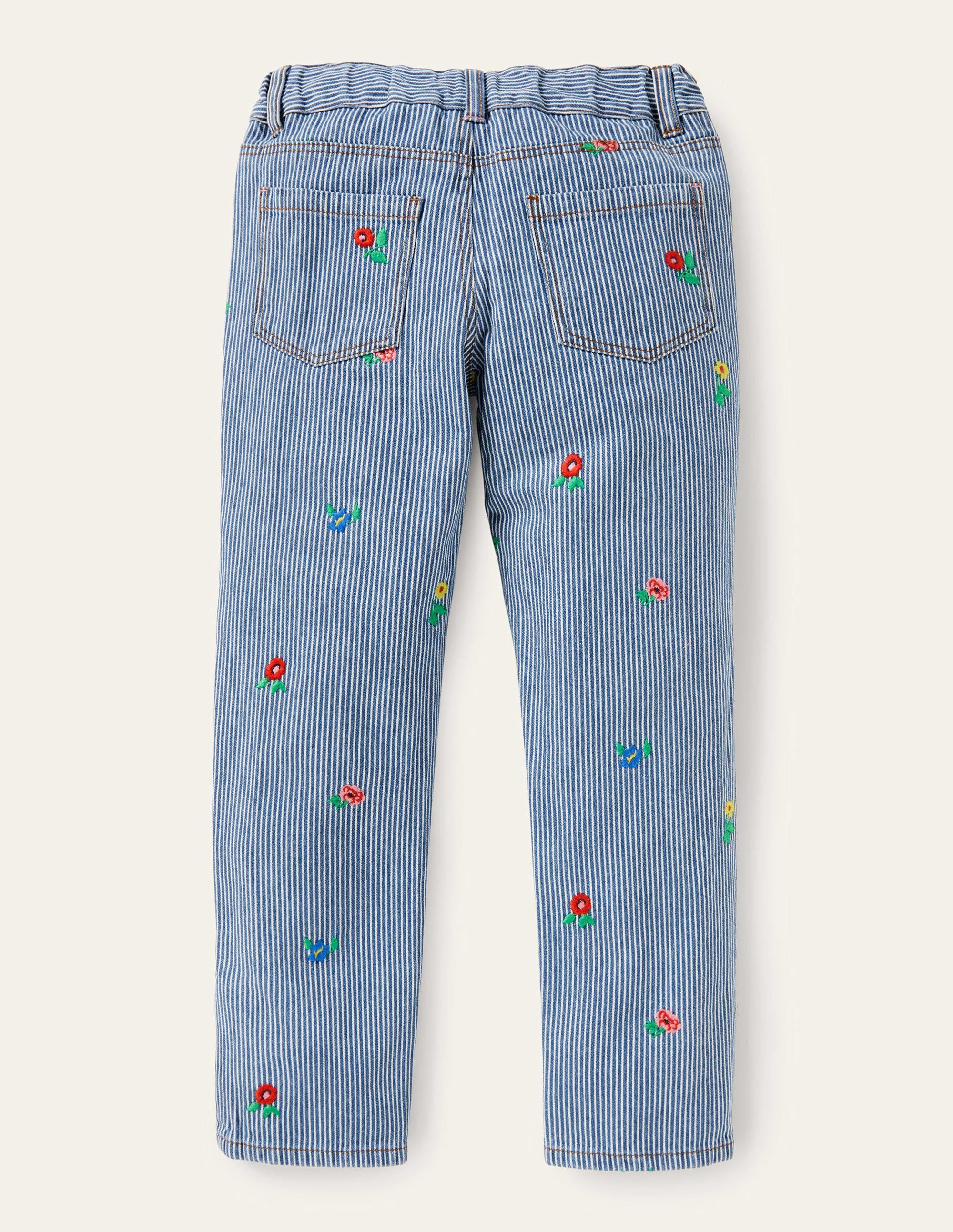  Girlfriend Jeans-Ticking Floral Embroidery、mySite、ashleygrahame
