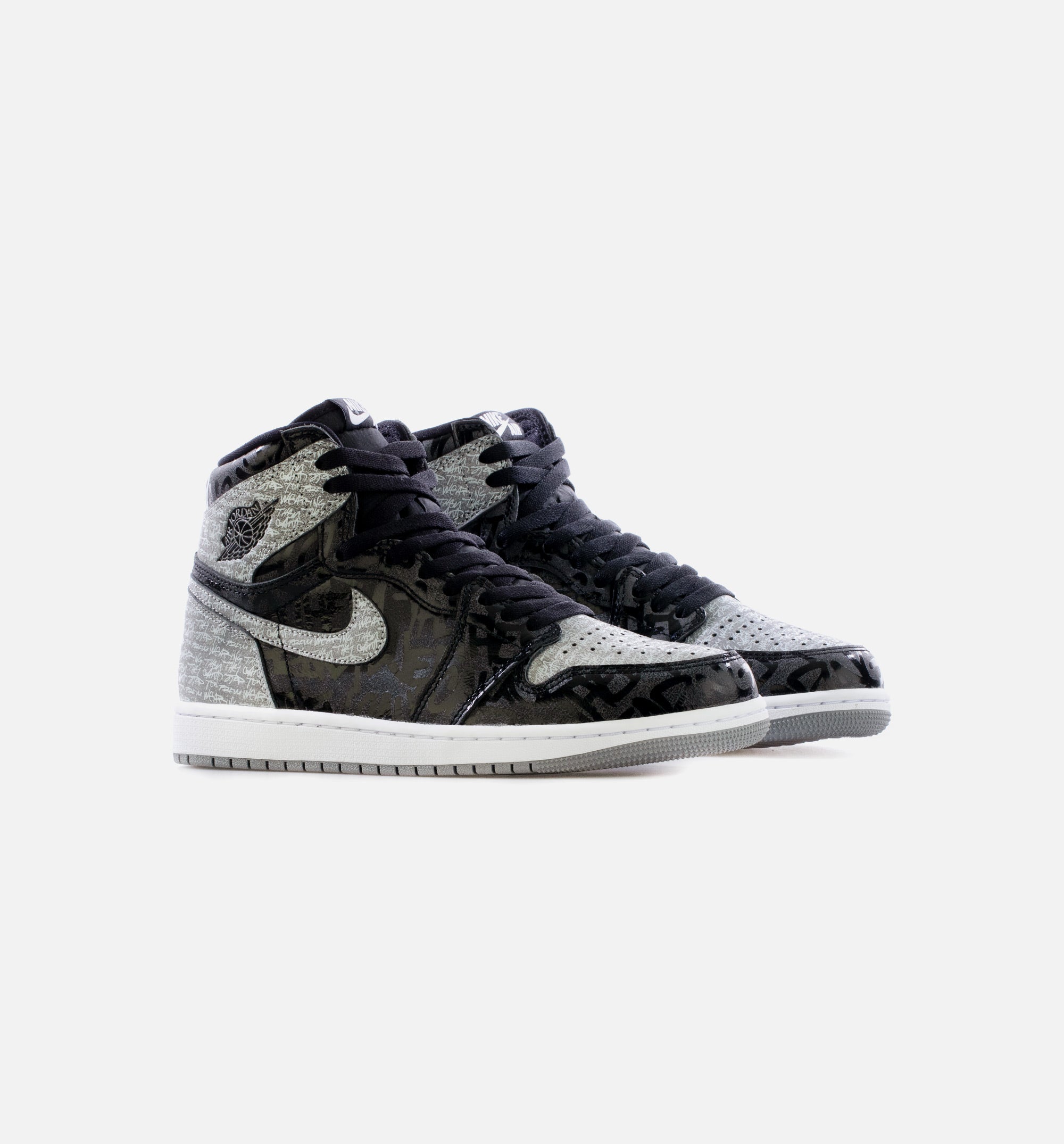 Air Jordan 1 OG Rebellionaire Mens Lifestyle Shoe - Black/Silver Limit One Per Customer、mySite、dreamappss