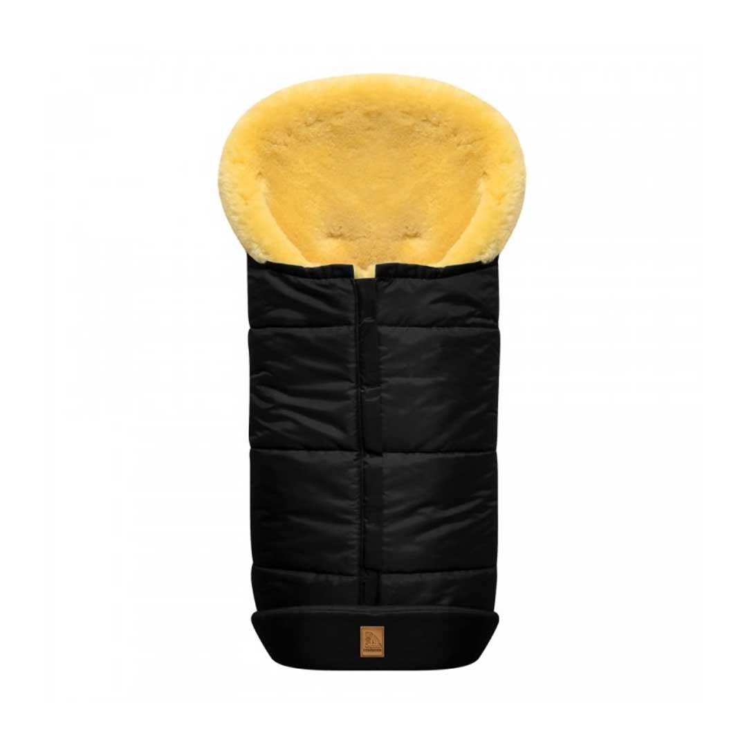  Heitmann Lambskin Zip-Up Footmuff - Black、mySite、merchandisen
