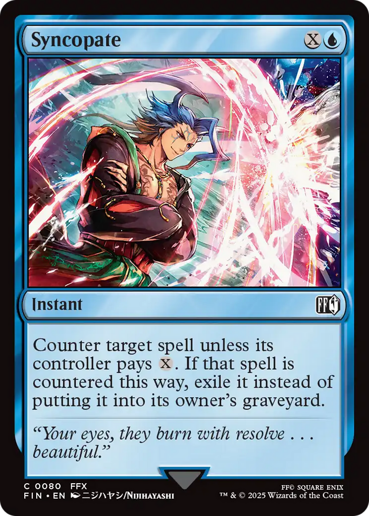 Syncopate FINAL FANTASY、mySite、waistdrama