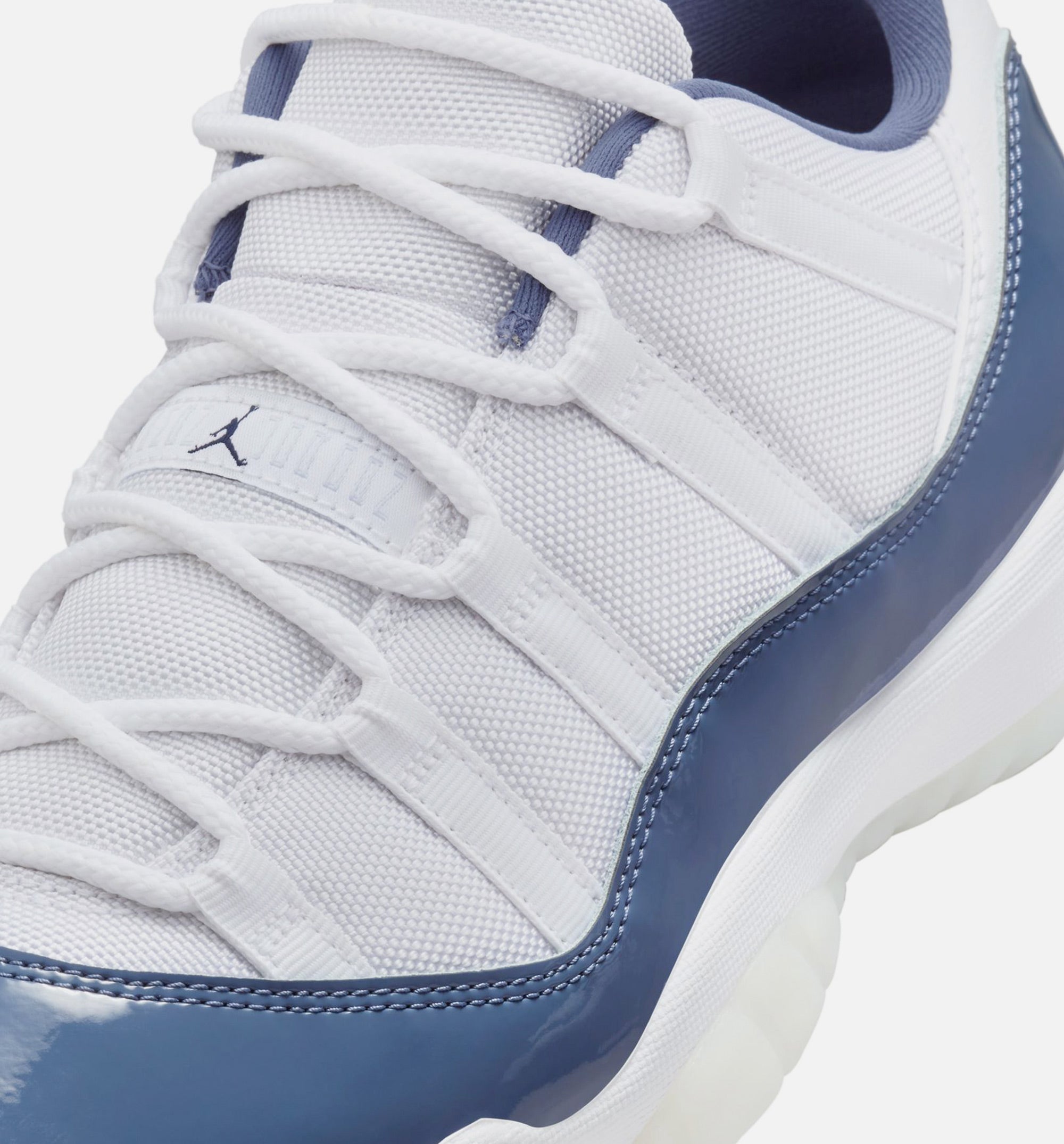 Air Jordan 11 Retro Low Diffused Blue Mens Lifestyle Shoe - White/Midnight Navy/Diffused Blue、mySite、dreamappss