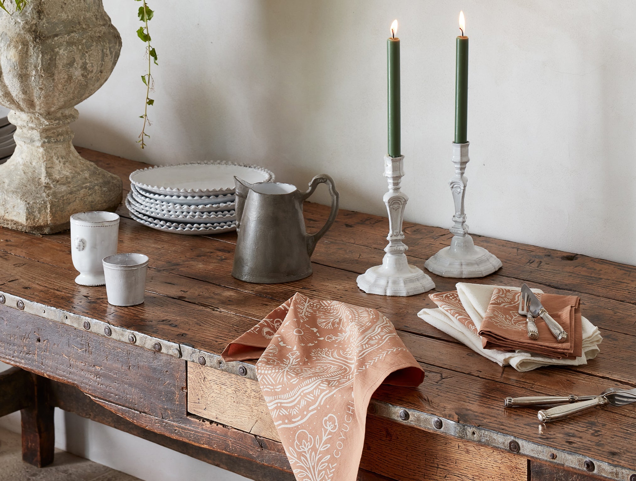  White Buffalo Land Trust Bandana Napkins, Set of 4 - Renewed、mySite、sugarbowlscore