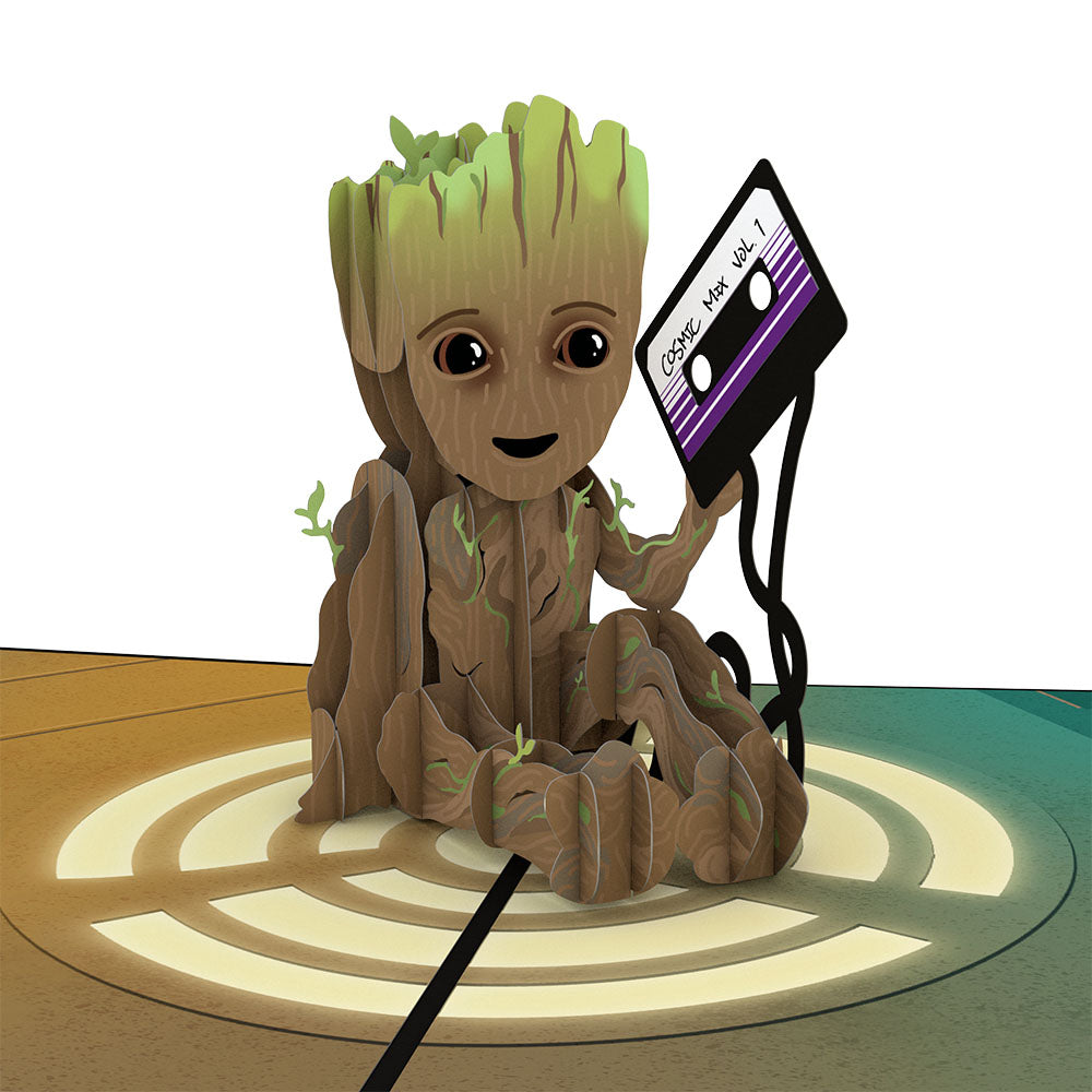 Marvel’s Guardians Of The Galaxy I Am Groot! Pop-Up Card、mySite、solidvoid