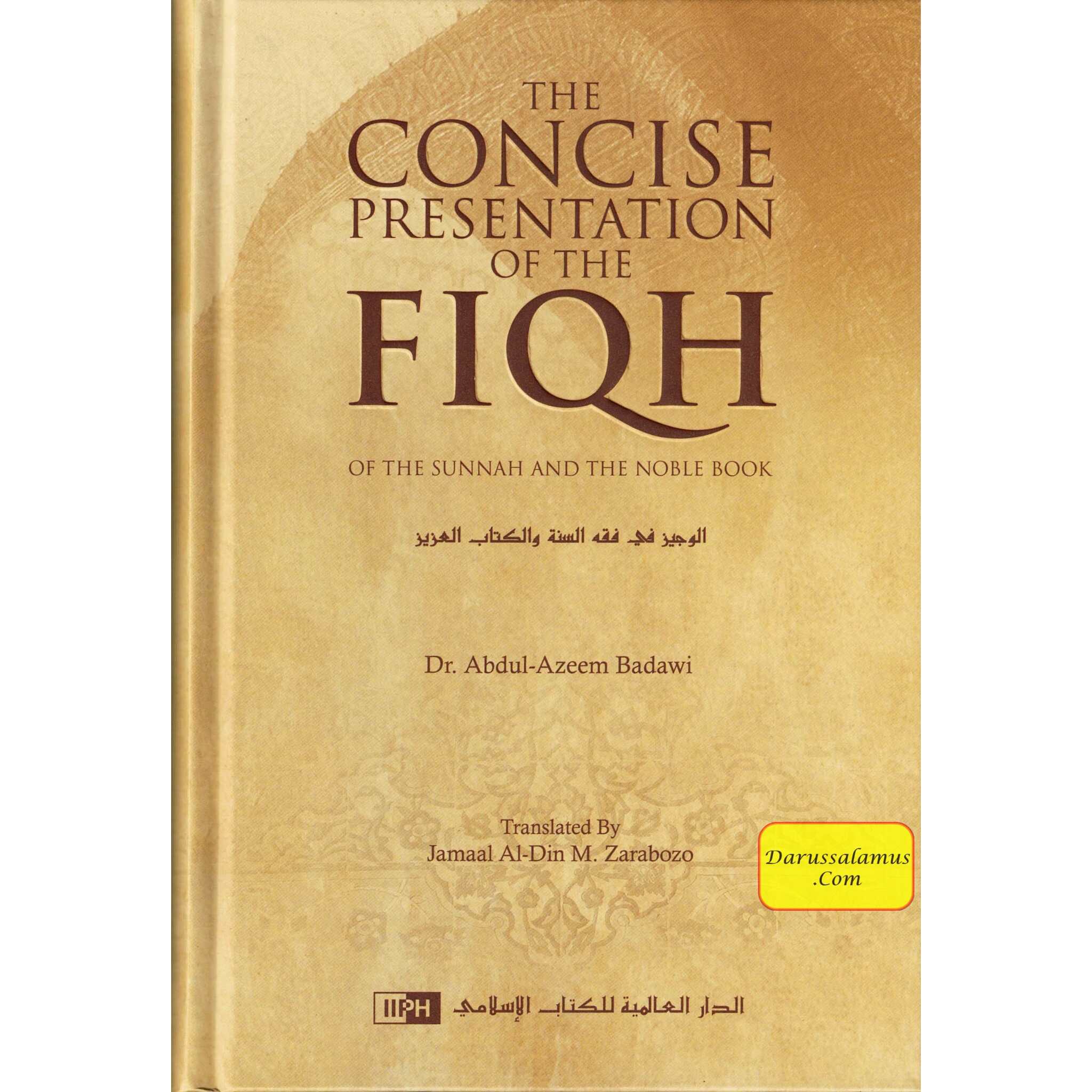 The Concise Presentation Of The Fiqh Of The Sunnah And The Noble Book By Dr Abdul Azeem Badawi、mySite、topwebapps