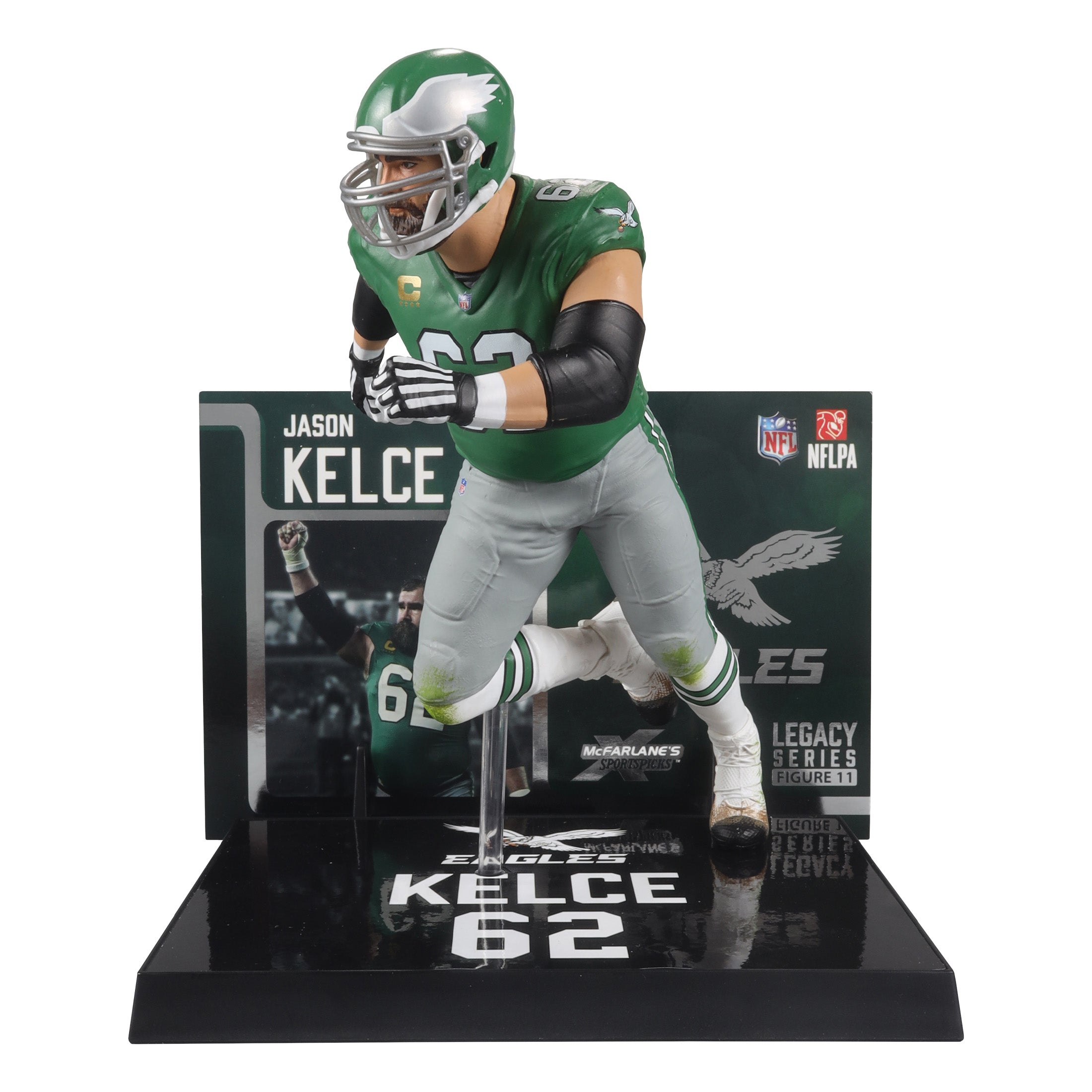 McFarlane's SportsPicks Jason Kelce (Philadelphia Eagles)、mySite、hgirdovlk