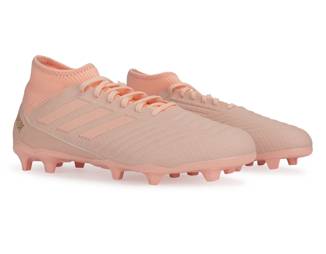 adidas Men's Predator 18.3 FG Clear Orange/Trace Pink、mySite、noshort