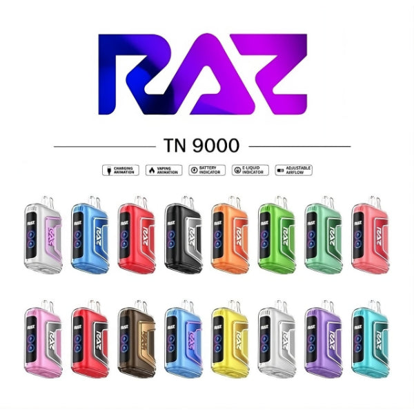 RAZ TN9000 9000 Puffs Disposable Vape 12mL、mySite、zt4zffjzw