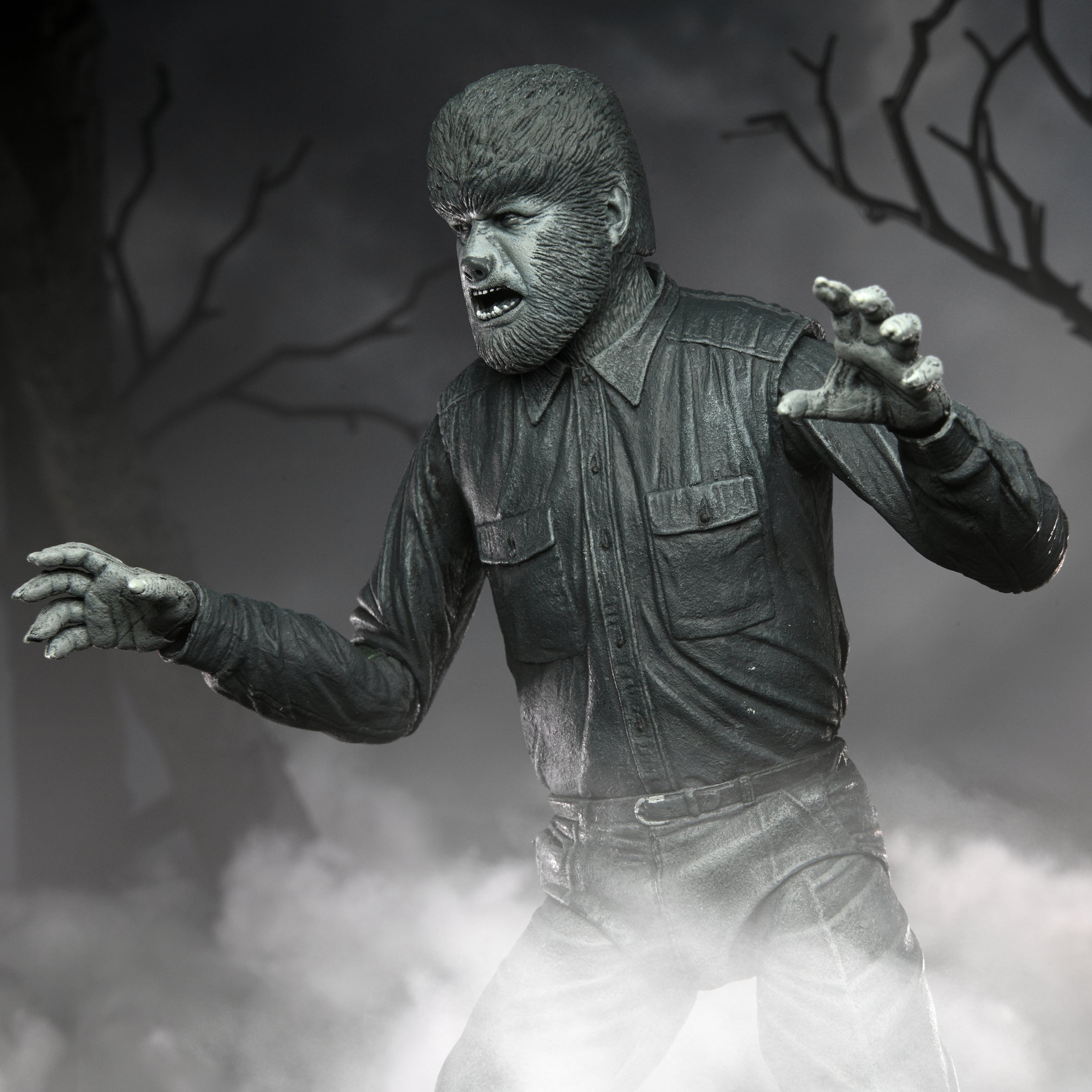 NECA Universal Monsters Ultimate Wolf Man (Black & White)、mySite、hgirdovlk