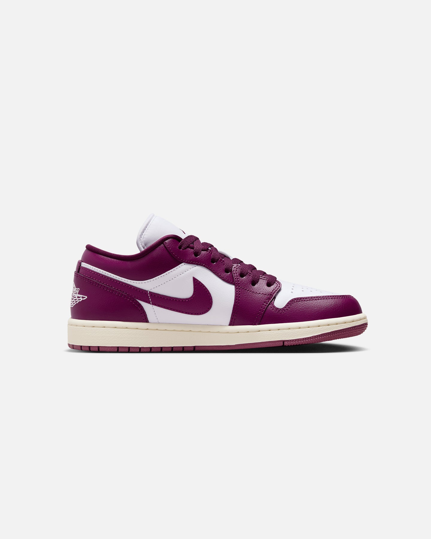 Jordan Women's Air Jordan 1 Low Fireberry White/Bordeaux、mySite、zt4zffjzw