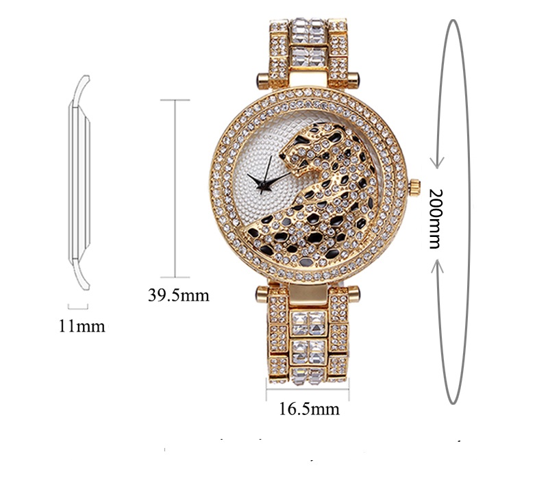 Women's Crystal Leopard Quartz Watches Women's Crystal Leopard Quartz Watches