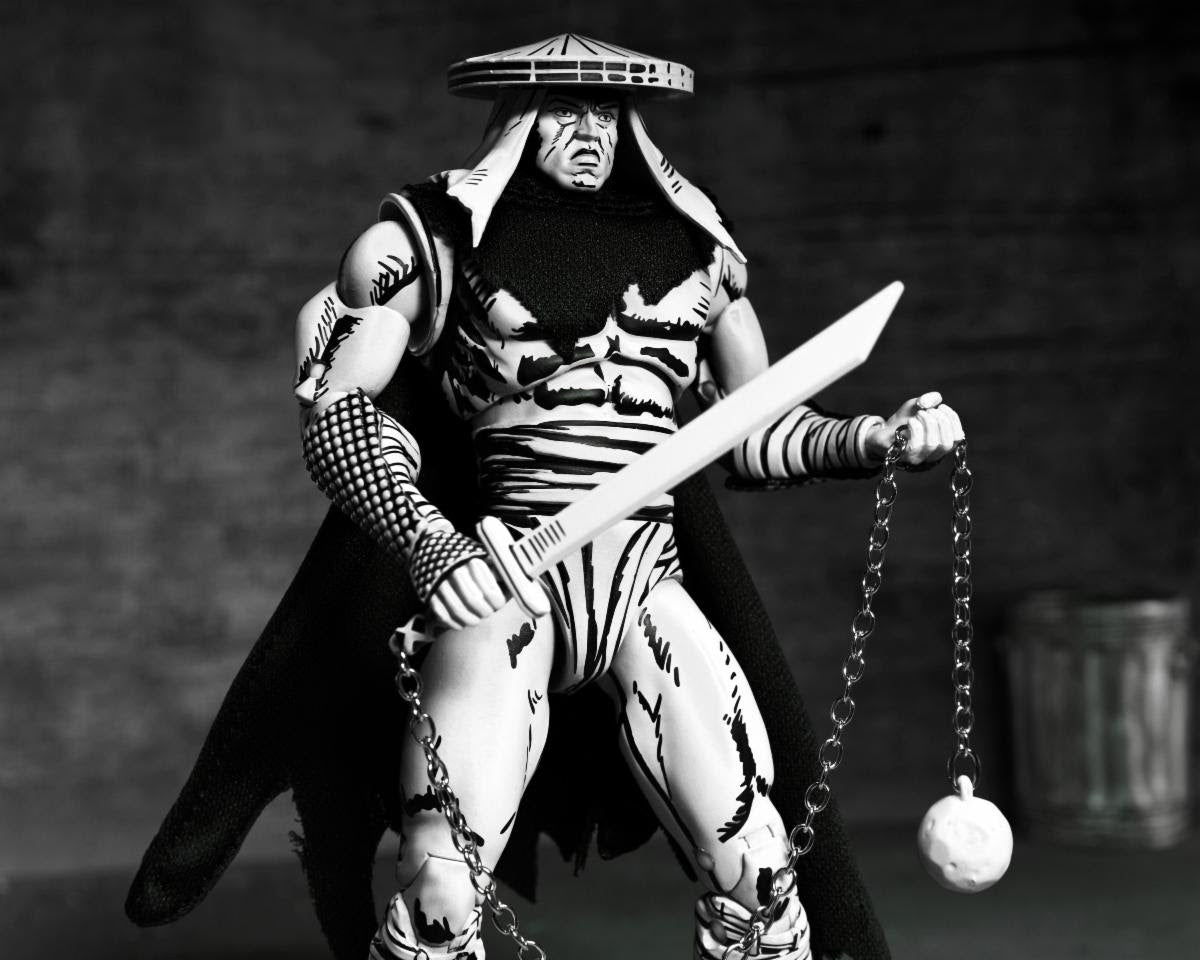 NECA Teenage Mutant Ninja Turtles Ultimate Black & White Foot Assassin (Mirage Comics)、mySite、hgirdovlk