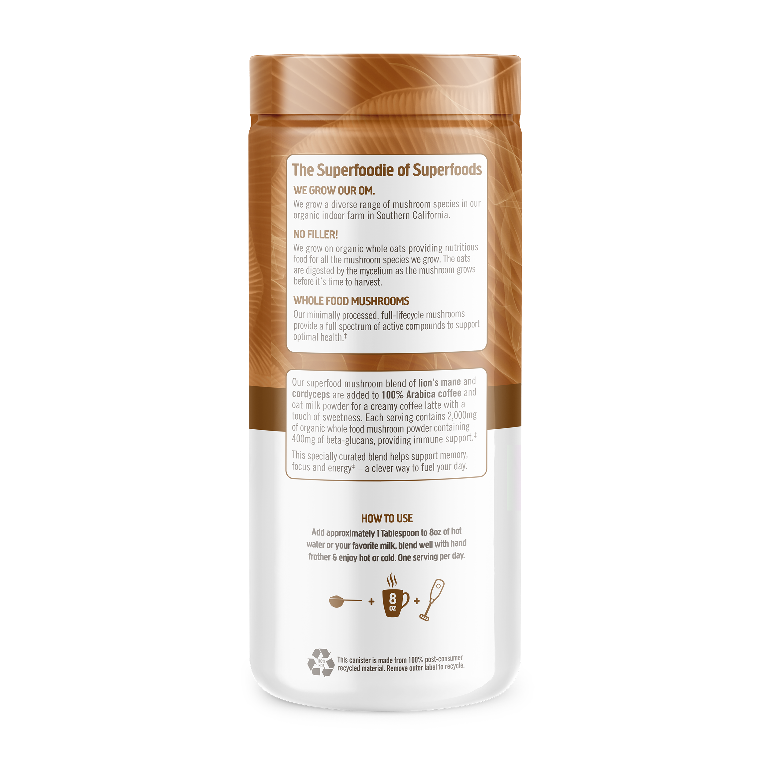 Mushroom Coffee Latte Blend、mySite、gigharbornorthrealestate