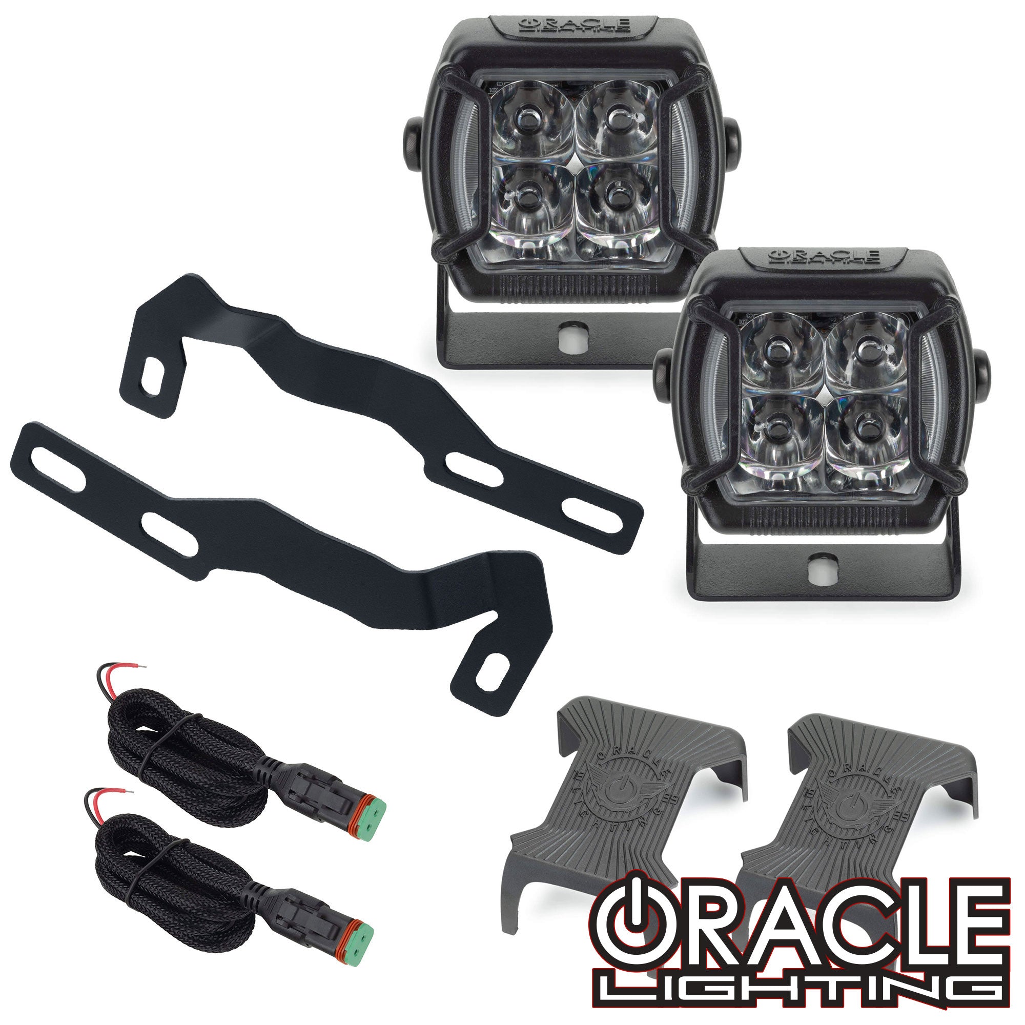 ORACLE Lighting 2016-2023 Toyota Tacoma (3rd Gen) A-Pillar Hood Mount Brackets w/ VEGA™ Series 4 Spotlights、mySite、nflplayoffbracketp