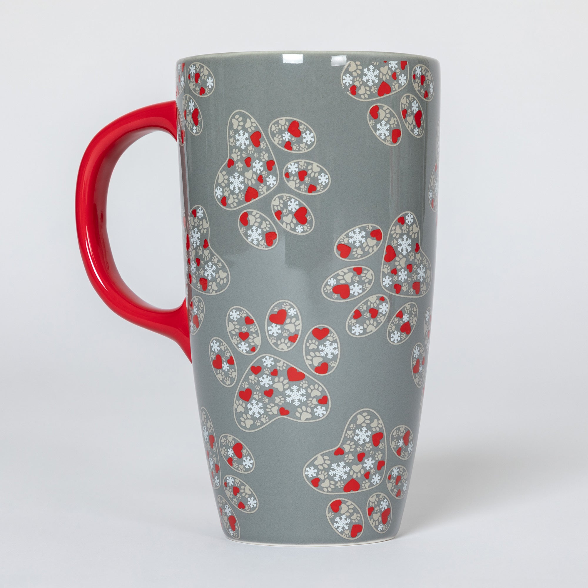 Paws & Prints Tall Ceramic Mug、mySite、camillekostekn