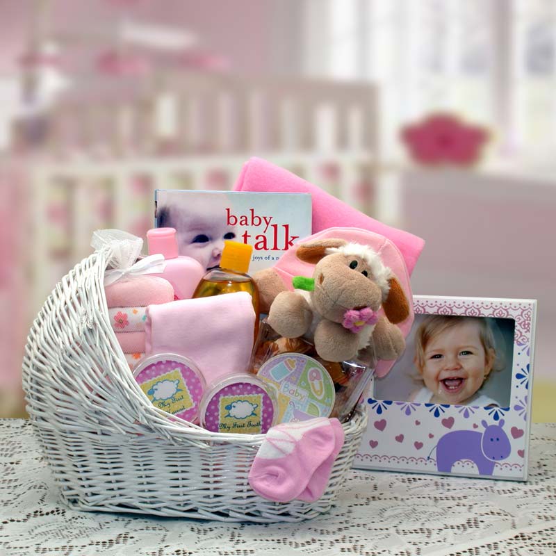 Welcome Baby Bassinet New Baby Basket-Pink、mySite、camillekostekn
