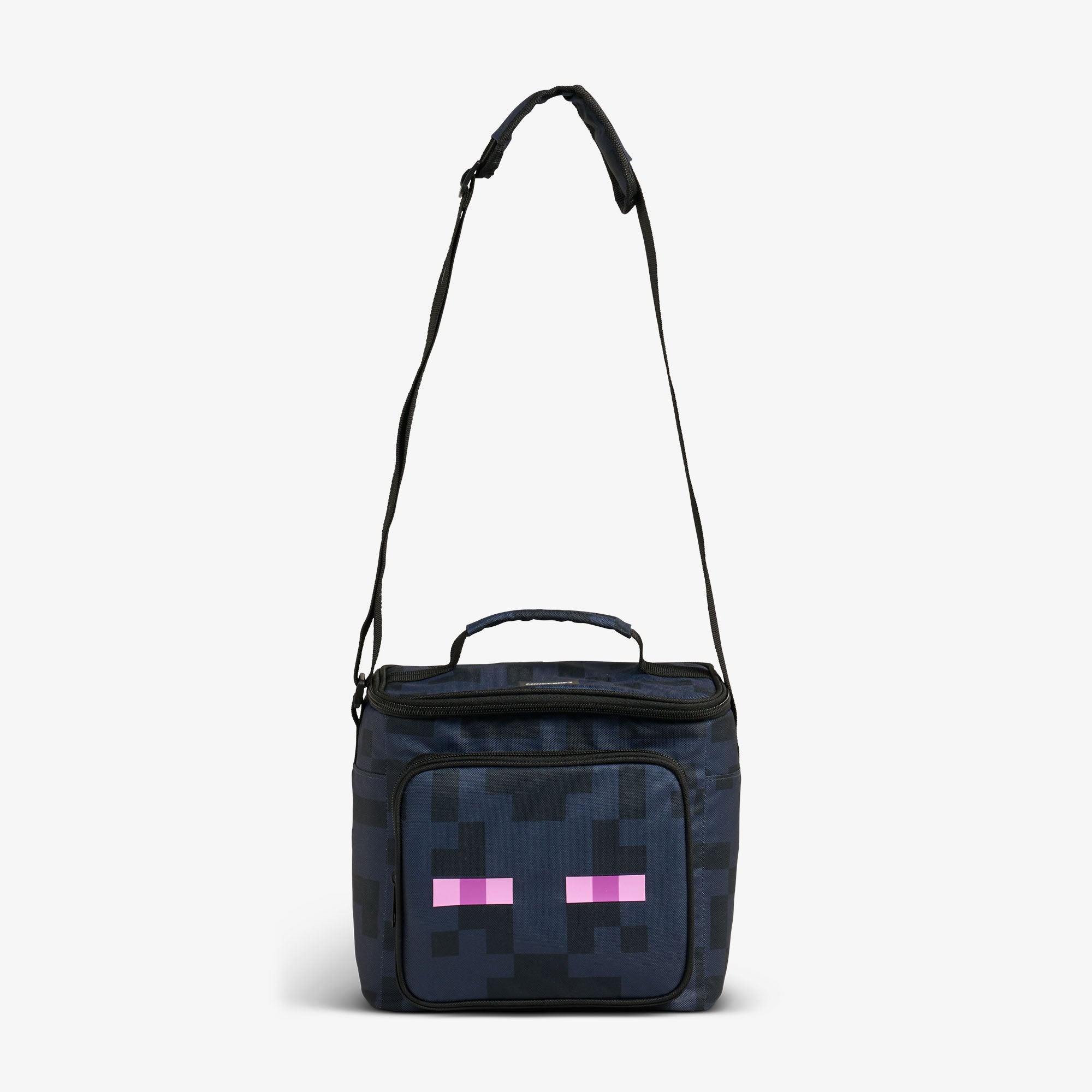 Minecraft Enderman Square Lunch Cooler Bag、mySite、noshort