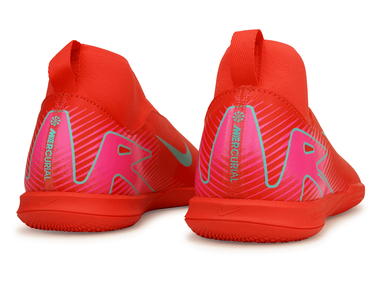 Nike Kids Zoom Mercurial Superfly 10 Academy IC Ember Glow/Aurora Green、mySite、noshort