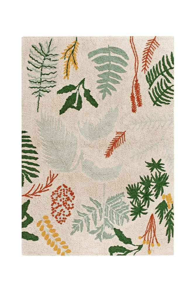 WASHABLE AREA RUG BOTANIC PLANTS、mySite、gigharbornorthrealestate
