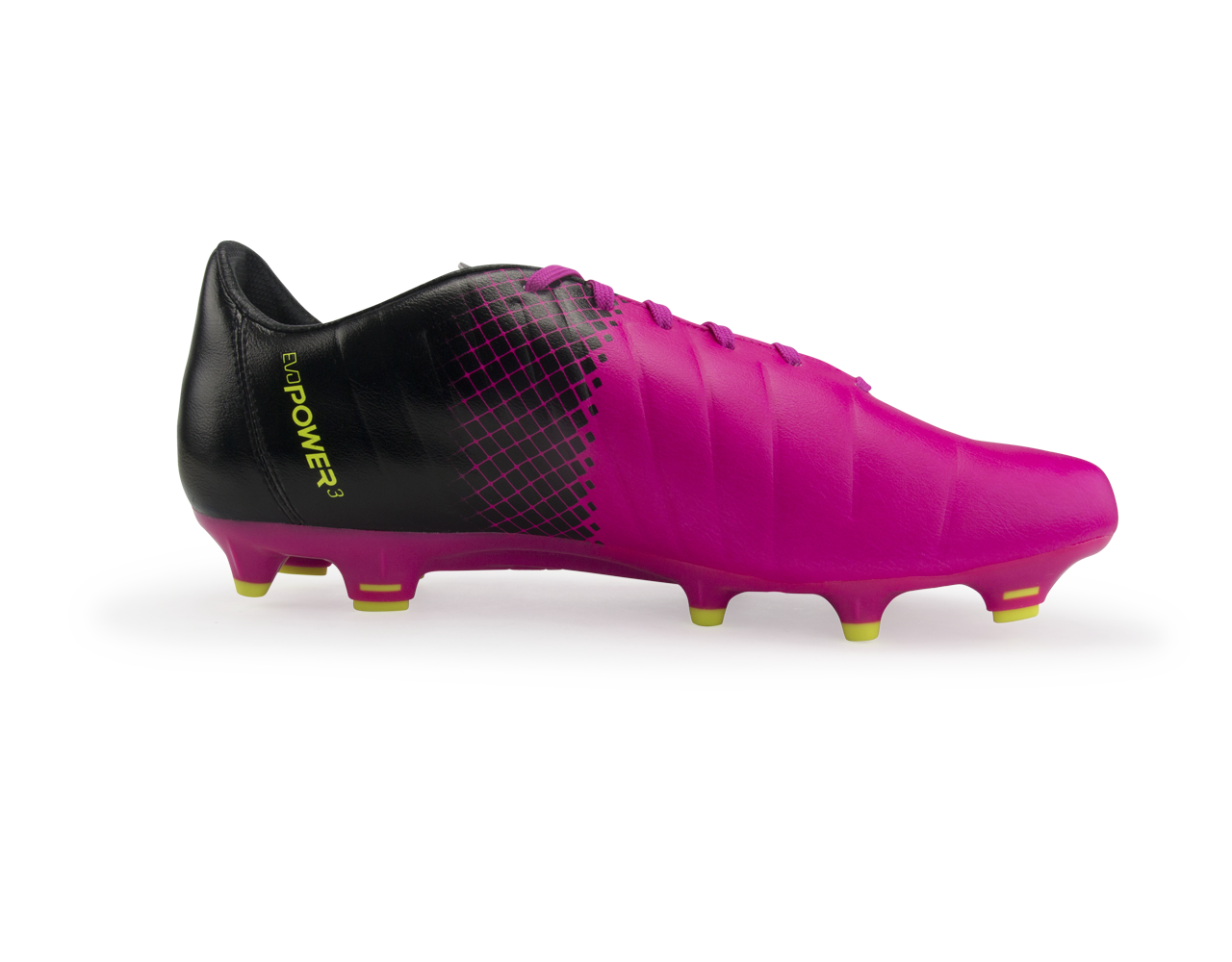 PUMA Men's evoPOWER 3.3 Tricks FG Pink Glo/Safety Yellow/Black、mySite、bottomscart