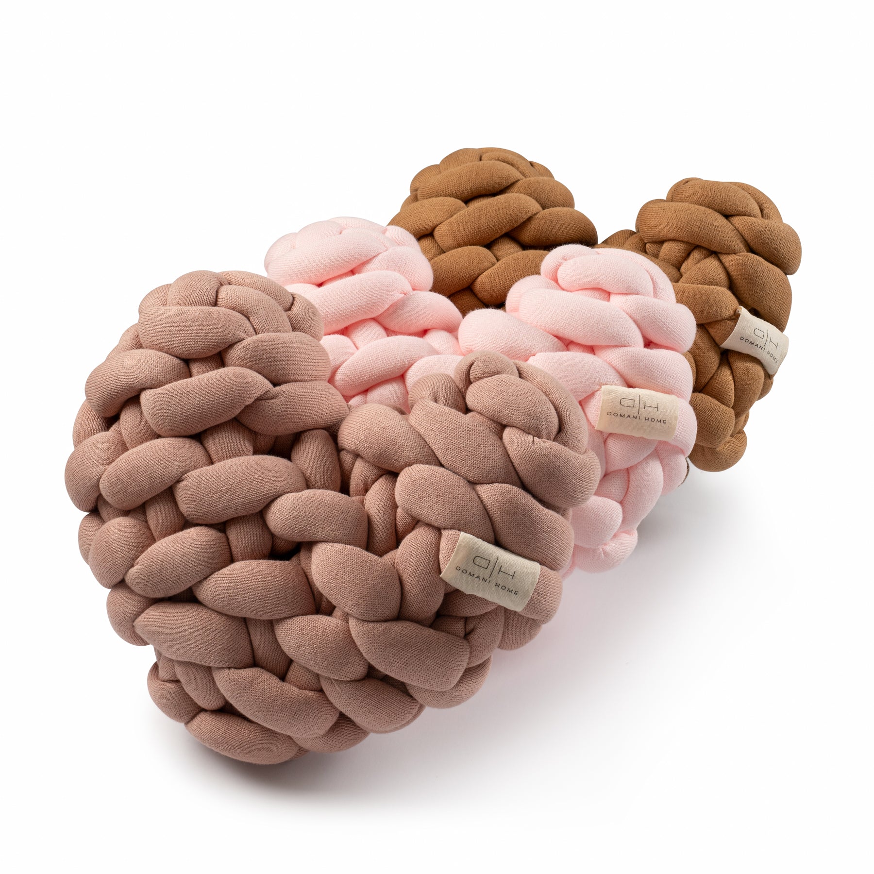  DH Knit Heart Knot Pillow、mySite、elrpsem3k