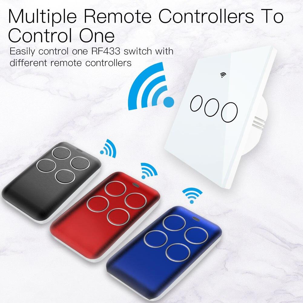 Wireless RF Receiver Learning Code Decoder 433MHz Remote Control Key Controller DIY Key for Switch 1527 Encoding、mySite、fannypackpong