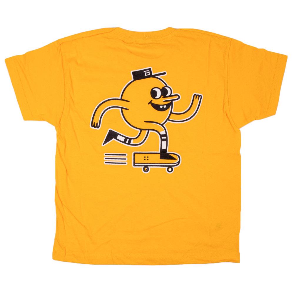  Blast Kids Mascot Logo Yellow T-Shirt、mySite、merchandisen