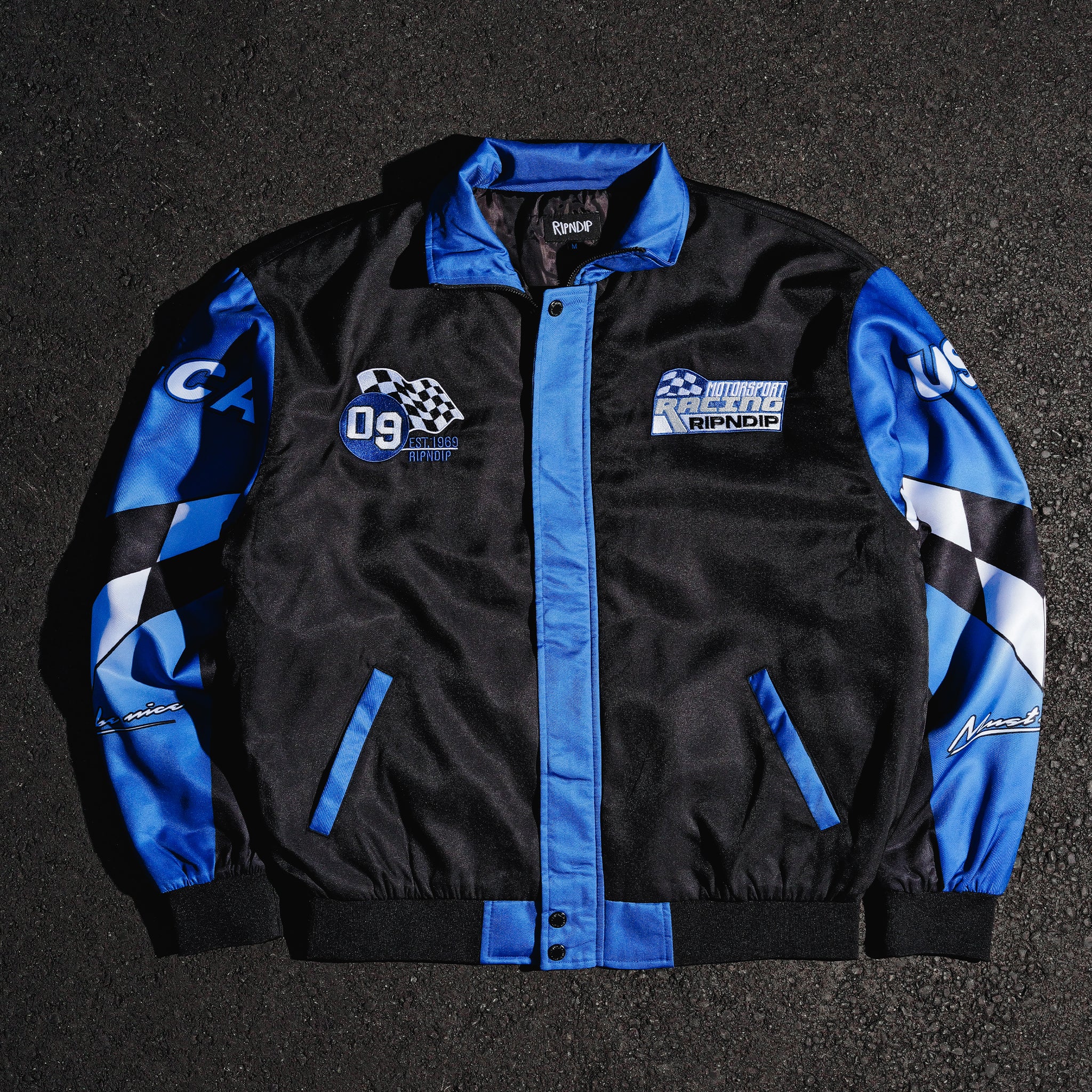  Ripnrace Jacket (Black/Blue)、mySite、merchandisen
