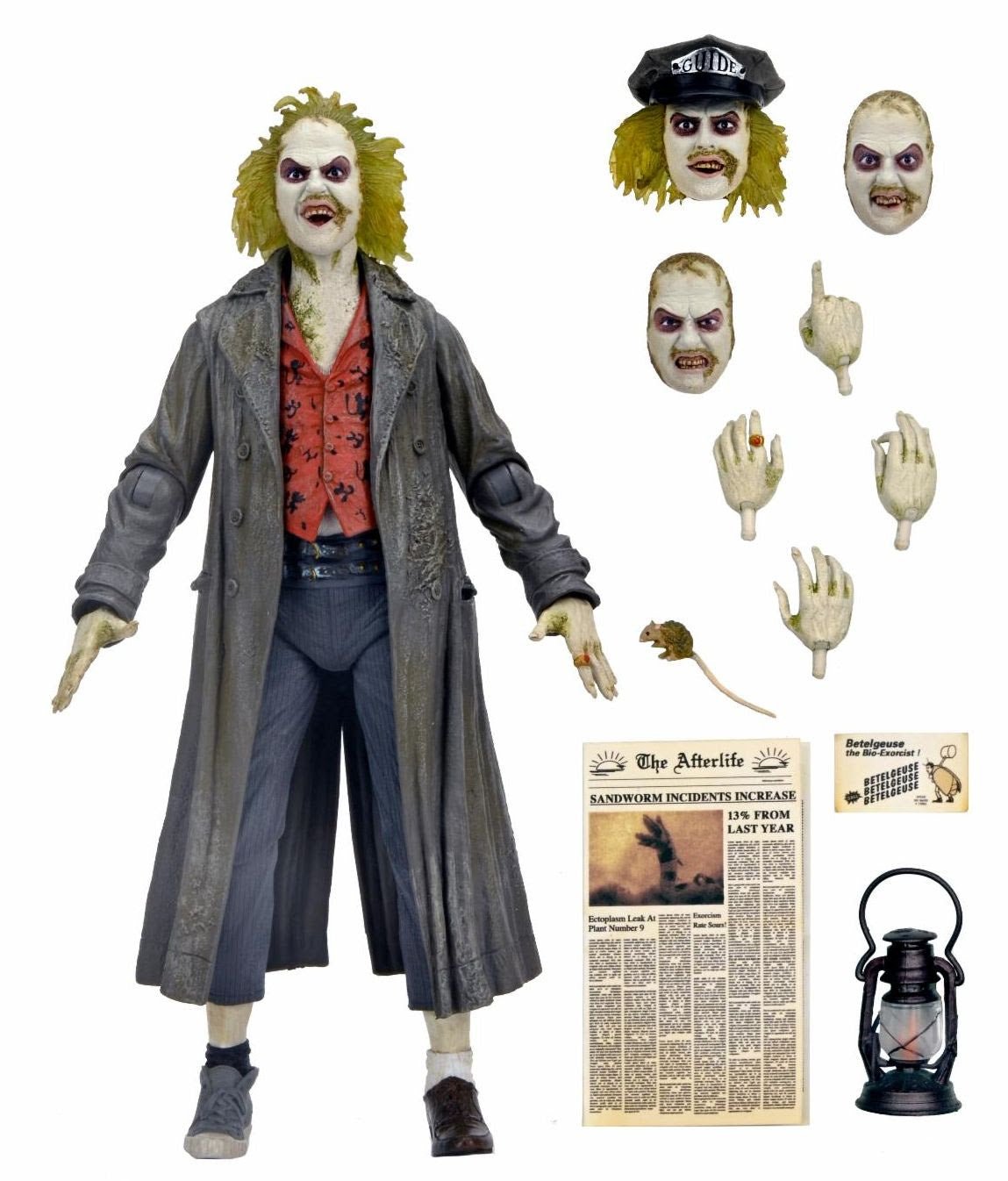 NECA Beetlejuice (1988) Ultimate Beetlejuice: Tour Guide “The Bio-Exorcist”、mySite、hgirdovlk