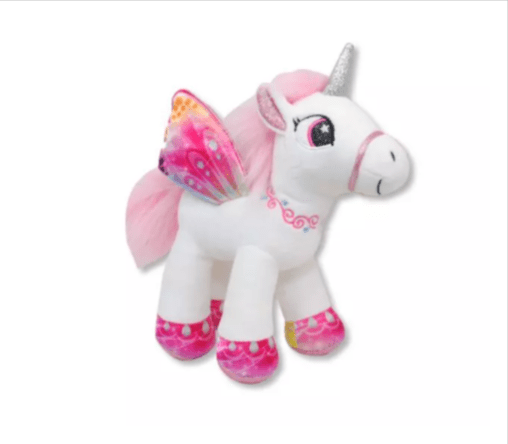 Plush Unicorns with Wings, Pink/Purple/Blue/White*、mySite、g9winljtr