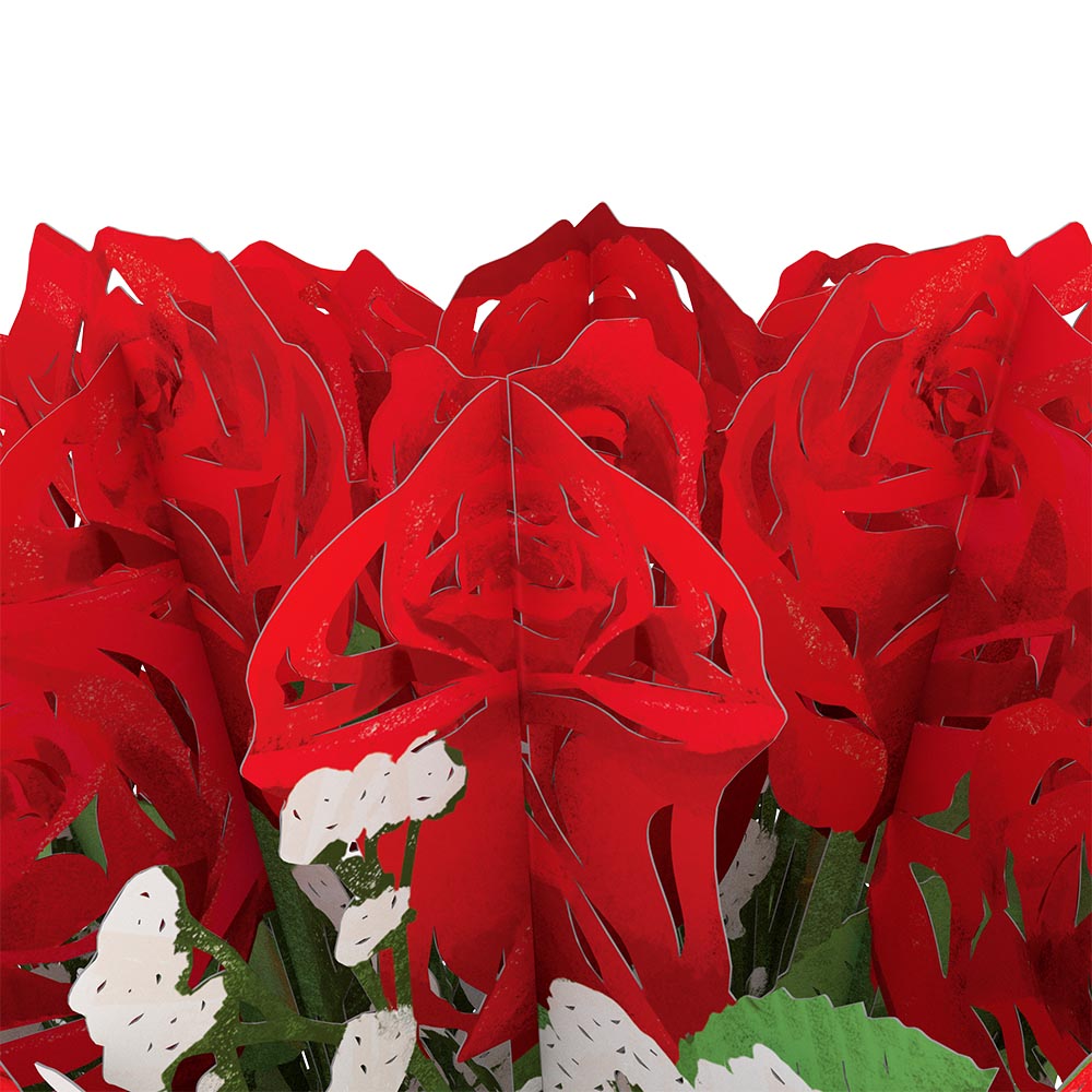 Valentine's Day Flower Bouquet and Sentiment Set for Daughter、mySite、solidvoid