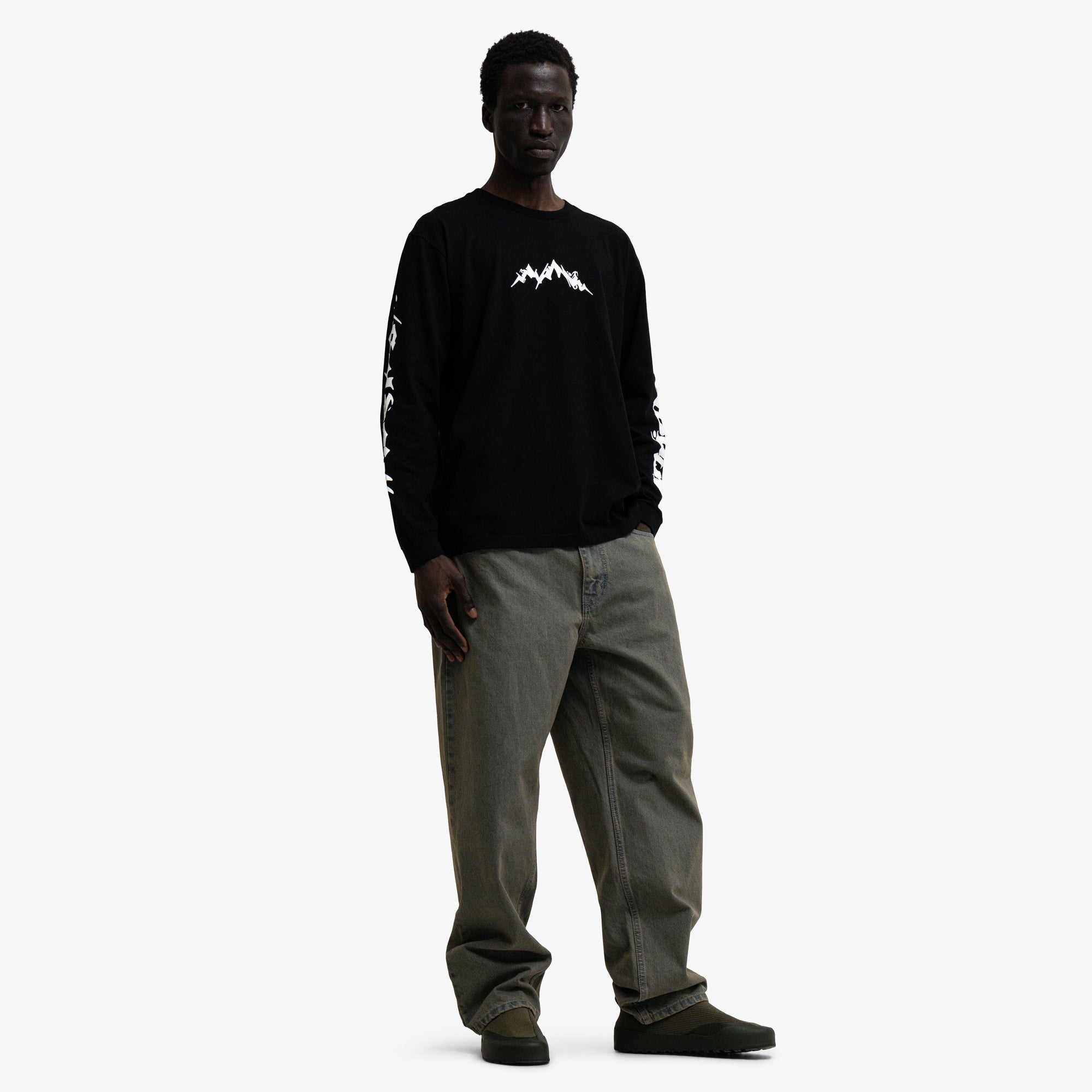  Afield Out Shake Longsleeve Black、mySite、merchandisen