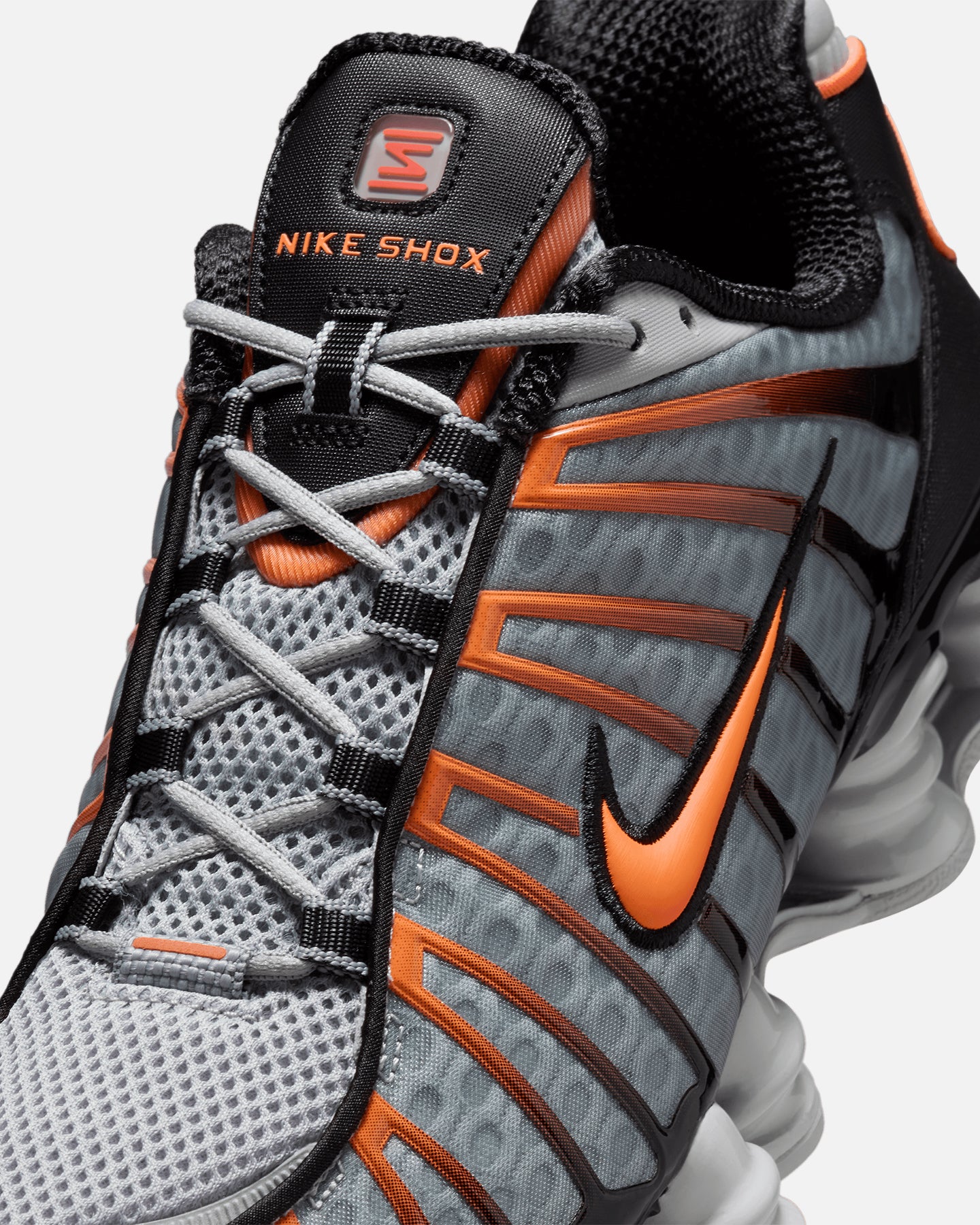 Nike Shox TL Smoke Grey/Bright Mandarin、mySite、zt4zffjzw