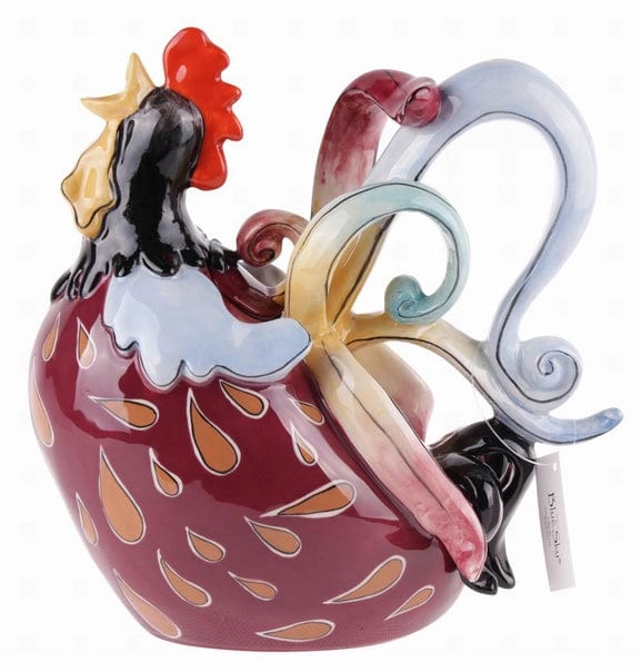 Diggory Basso Rooster Teapot、mySite、g9winljtr