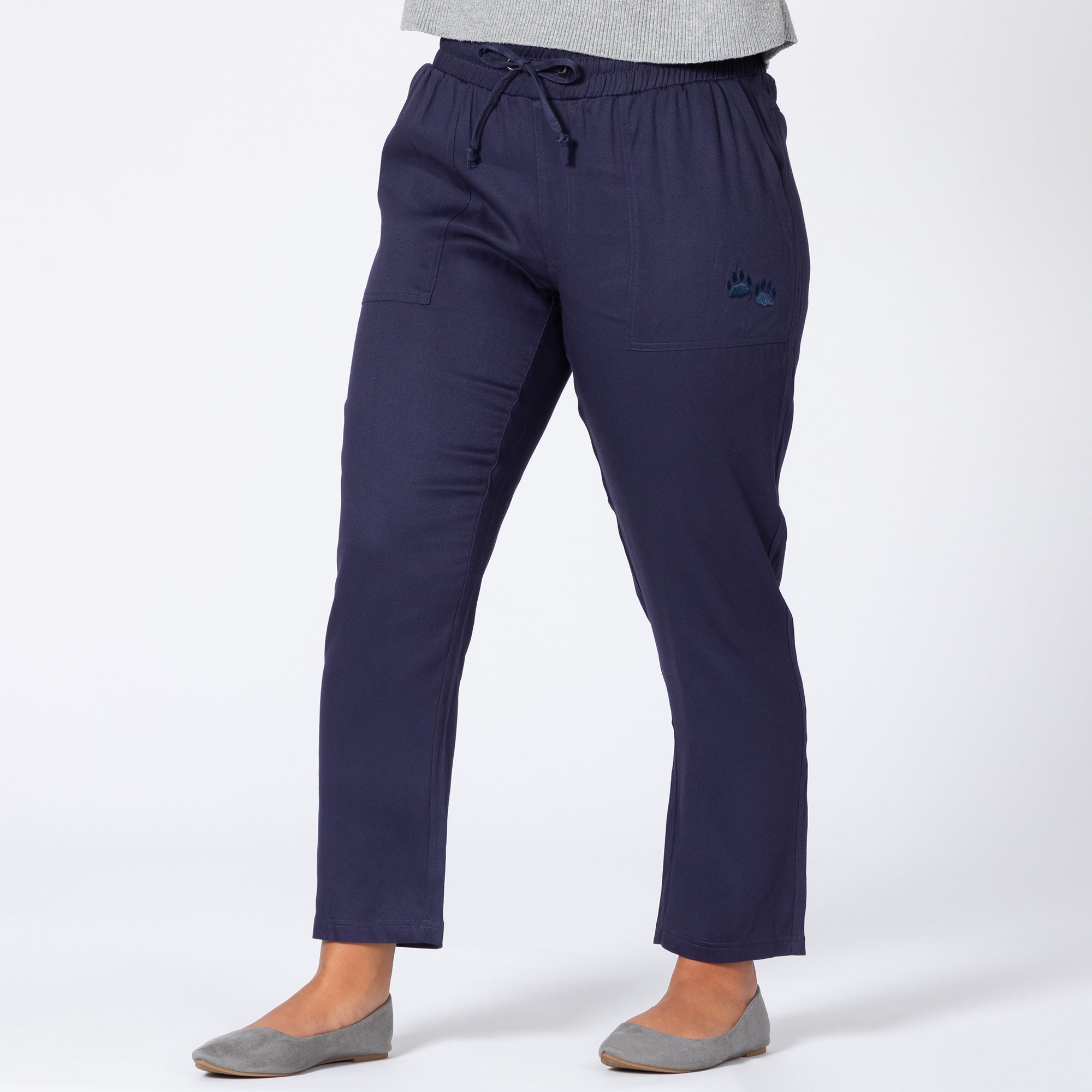 Paw Print Lightweight Ankle Pants、mySite、camillekostekn