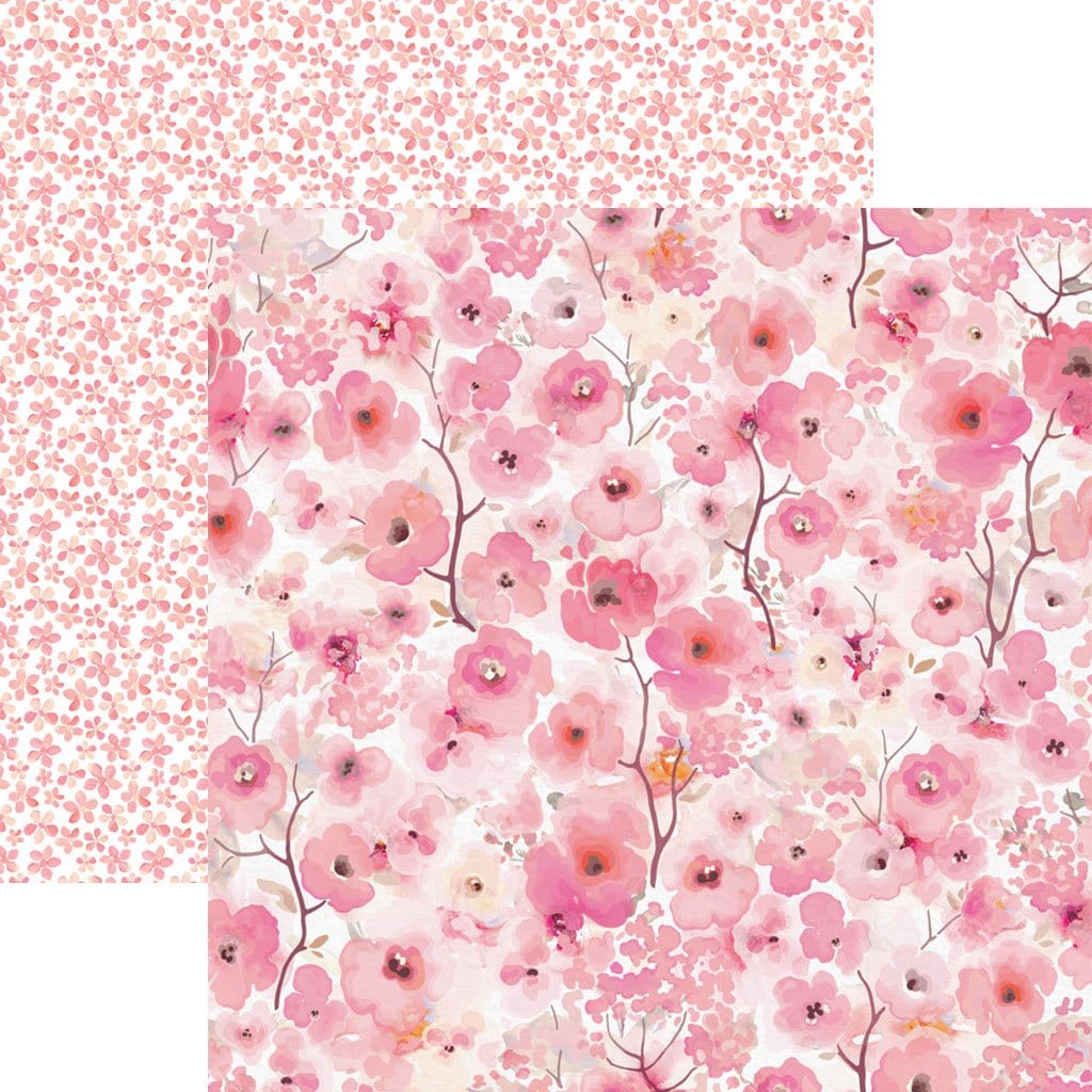  Pink Colorways Pattern 12 x 12 Scrapbook Paper Set、mySite、ghnorth