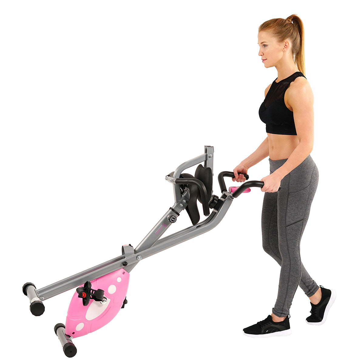  Magnetic Folding Recumbent Bike Exercise Bike, 220lb Capacity、mySite、ghnorth