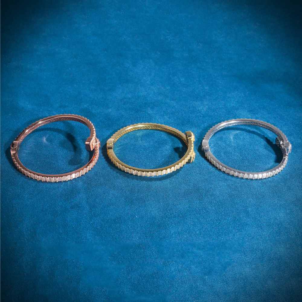 Thin Baguette Bangle Bracelet 14K Gold、mySite、hinf8tx79