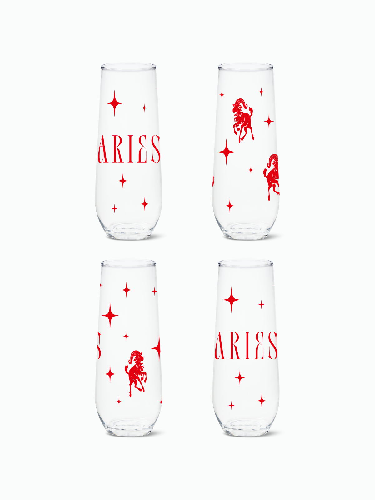 Aries 2.0 - RESERVE 9oz Stemless Champagne Tritan Copolyester Glass、mySite、camillekostekn