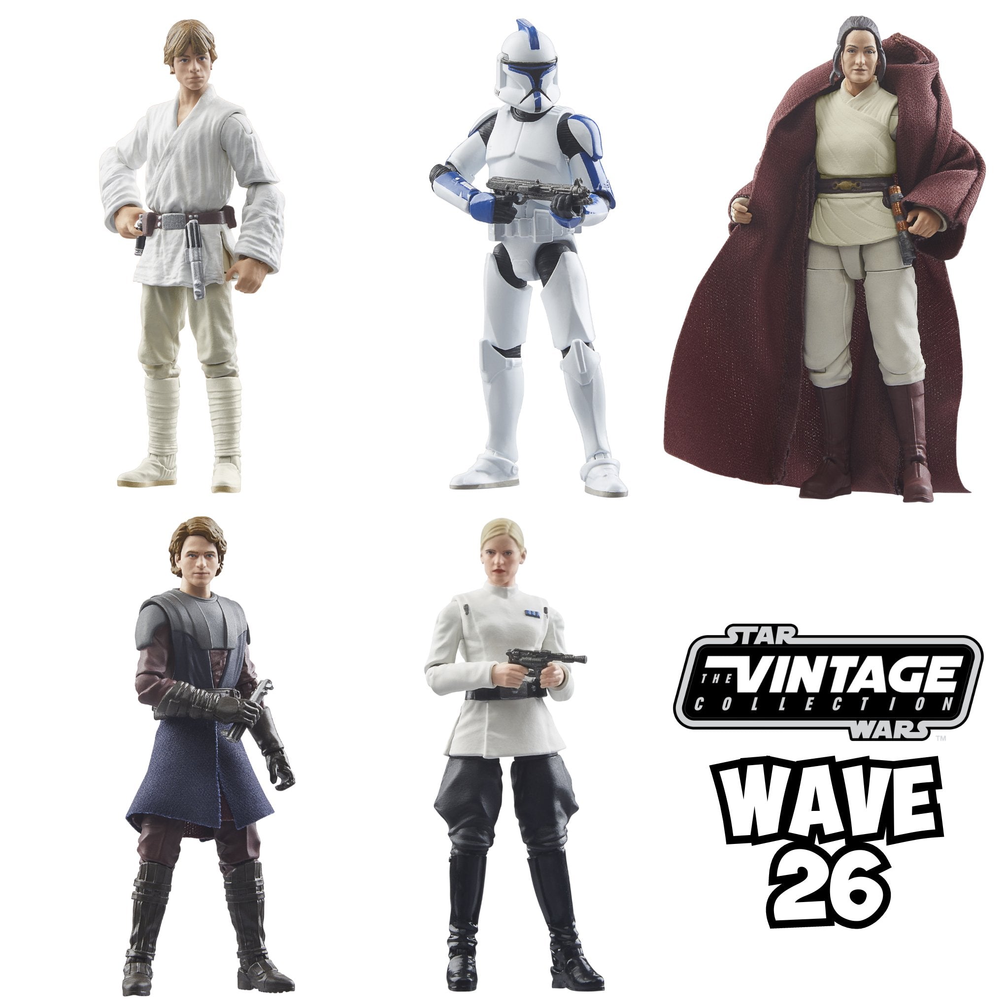 Star Wars Vintage Wave 26 COMPLETE SET OF 5、mySite、hgirdovlk
