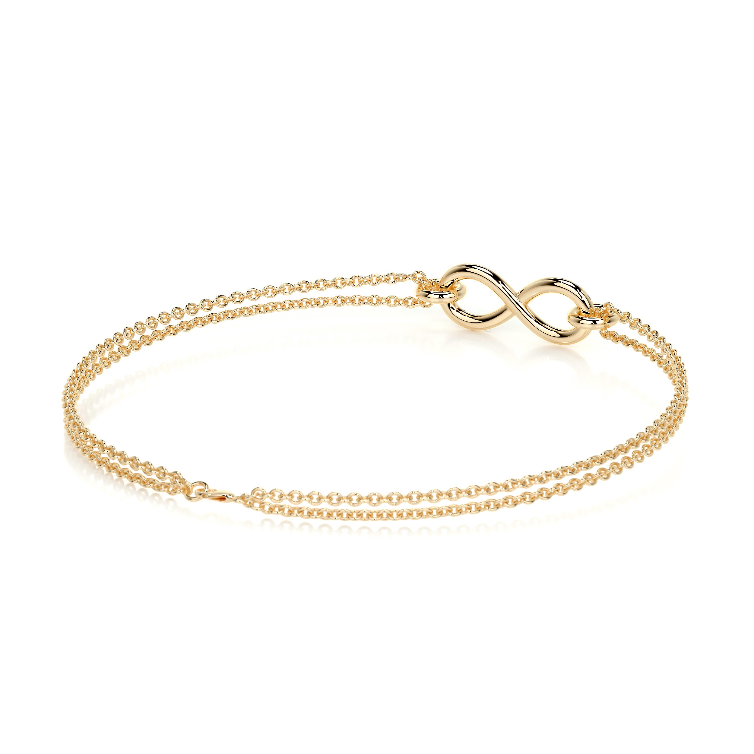 Candice Lab Grown Diamonds Bracelet (0.07 Carat) -18K Yellow Gold、mySite、hinf8tx79