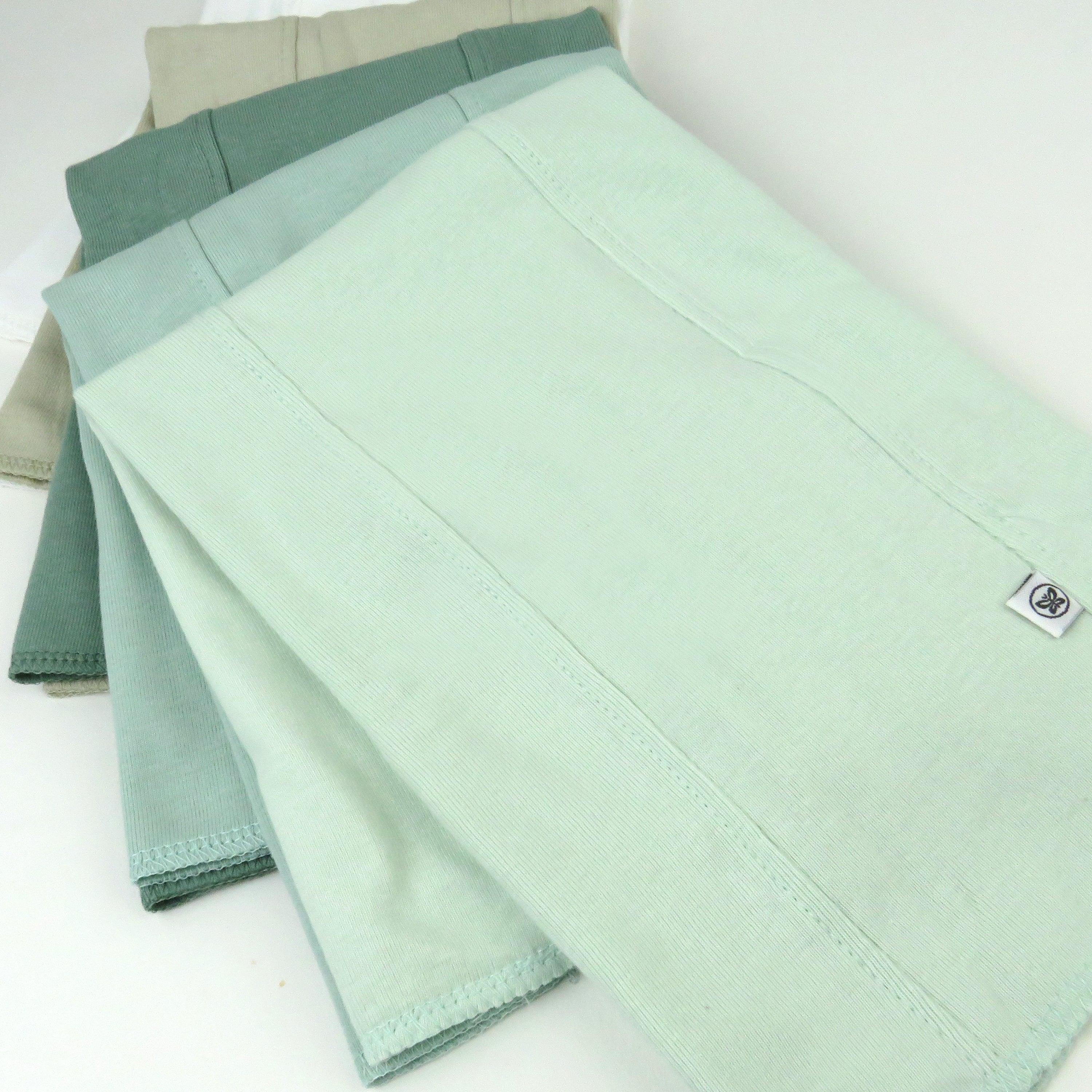  5-Pack Organic Cotton Knit Tri-fold Burp Cloths、mySite、layawaytickets