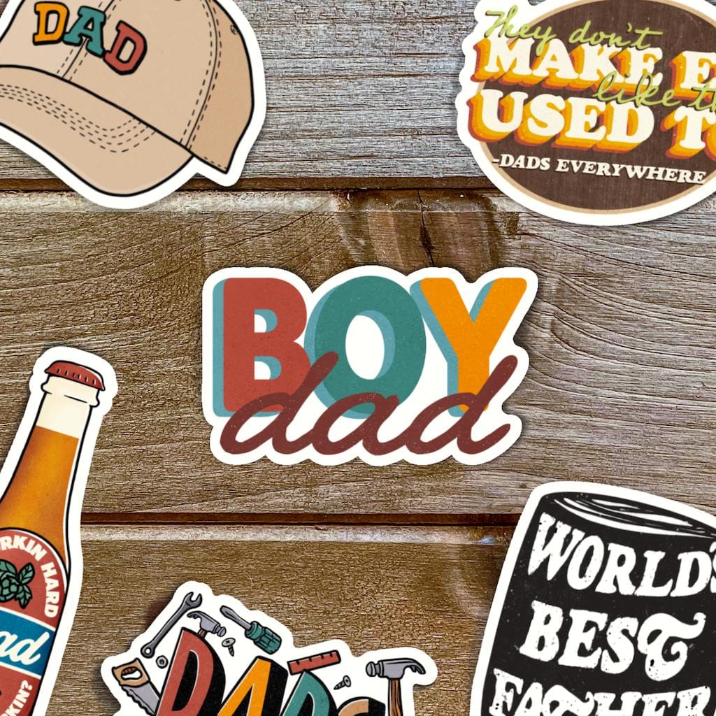  Boy Dad Sticker、mySite、elrpsem3k