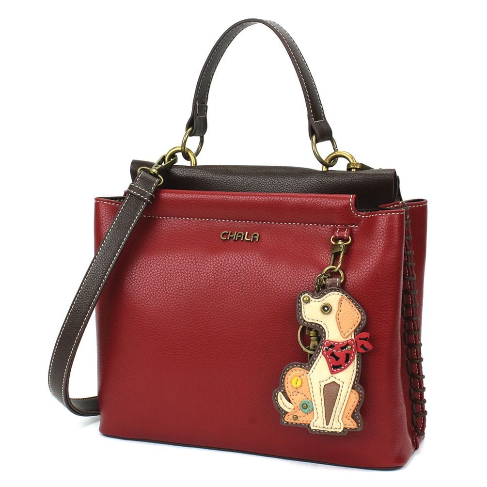 Charming Satchel by Chala, Your Choice of Key Chain! VEGAN、mySite、g9winljtr