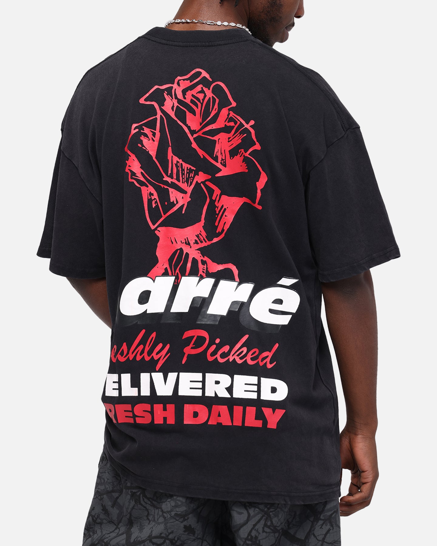 Carre Freshly Picked T-Shirt Black Acidwash、mySite、zt4zffjzw