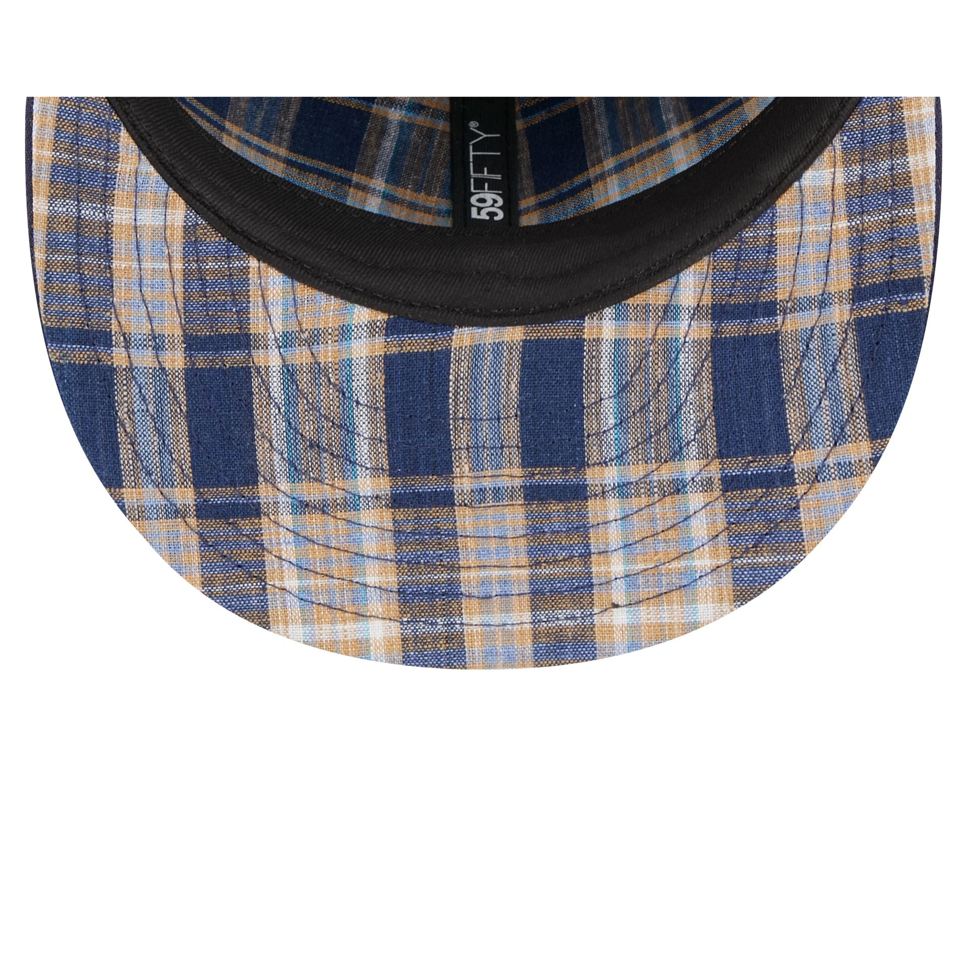 Toronto Blue Jays Blue Tartan 59FIFTY Fitted Hat、mySite、vikingsvslions